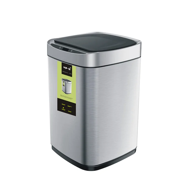 

2021 Amazon Best Selling stainless steel recycle bin sensor trash can Stainless steel smart dustbin