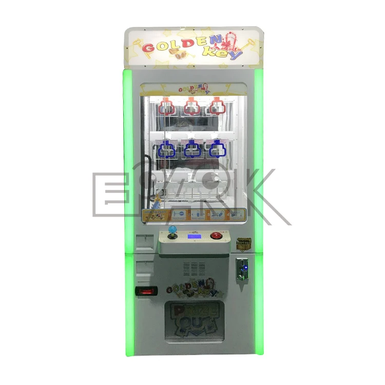 

Decorations Items Low Cost Controls Black Color Key Master Arcade Game Cheat Gift Catcher Candy Coin Acceptor Vending Machine