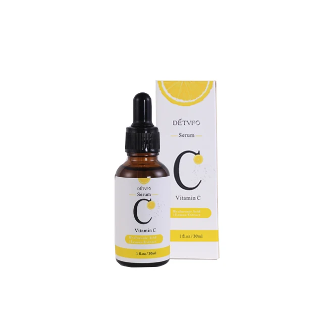 

Private Label Pure Best Skin Care Moisturizing Whitening Vitamin C Serum Hyaluronic Acid