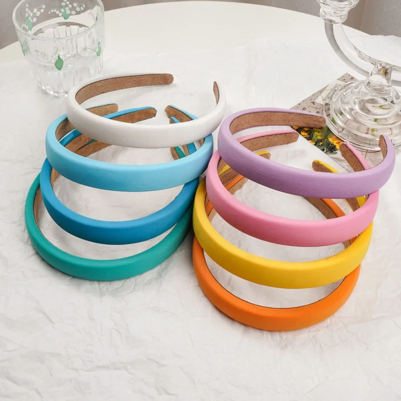 

Candy color non-slip sponge headband women's sweet INS pressure headband for girl