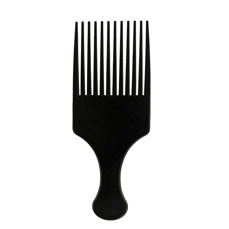 

Professional Private Label Anti Static Plastic Afro Hair Straigherning Comb