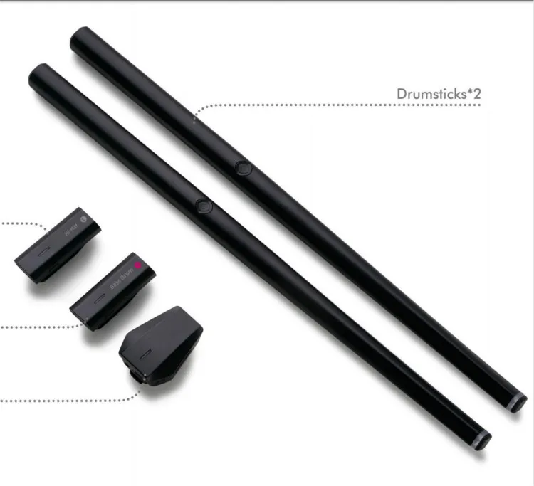 

New Trend Fashion Design Portable Wireless Electronic Virtual Drum Kit