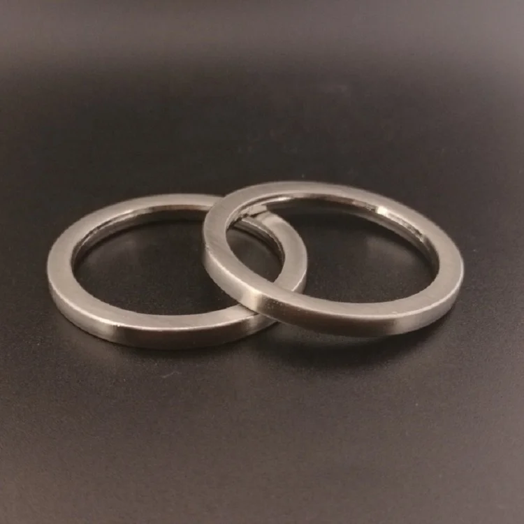 

LanKe Gold Metal O ring Buckles Round Ring Custom Logo Metal Round Rings Hardware Accessories For Swimwear or Handbags, Nickle, golden or rose gold