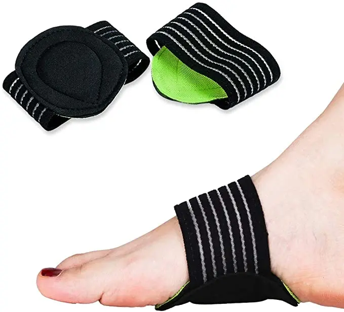 

Arch Supports Sleeves Foot Relief Cushions for Plantar Fasciitis Foot Sleeve, Black