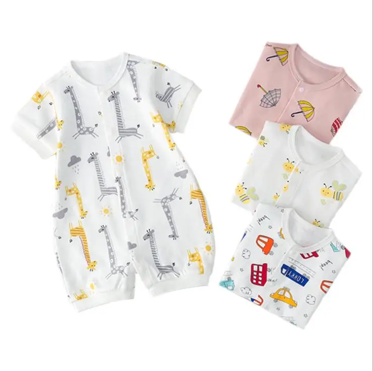 

2020 new arrival cotton baby romper INS hotsale baby boy rompers for summer