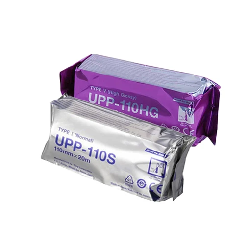 Caja De 10 Rollos Para Video Printer Papel Sony Upp-110 Hg 