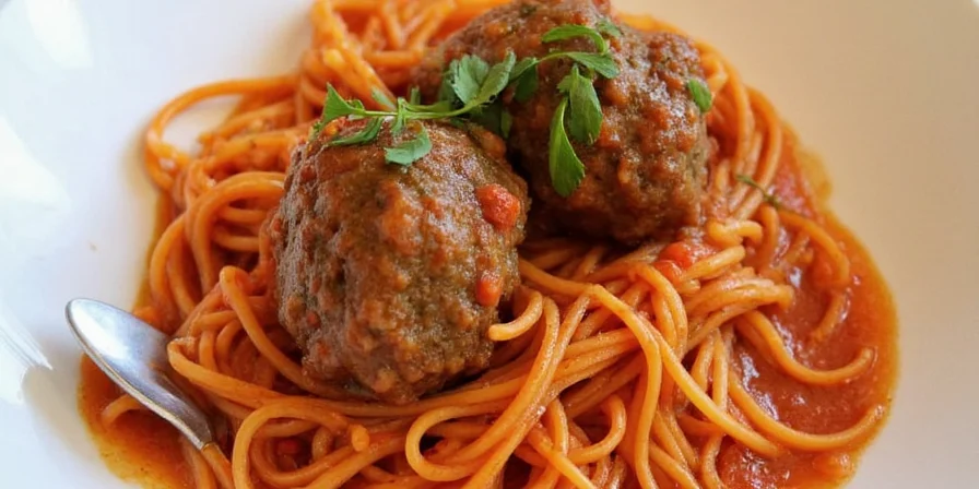 Making Spanish meatballs step by step