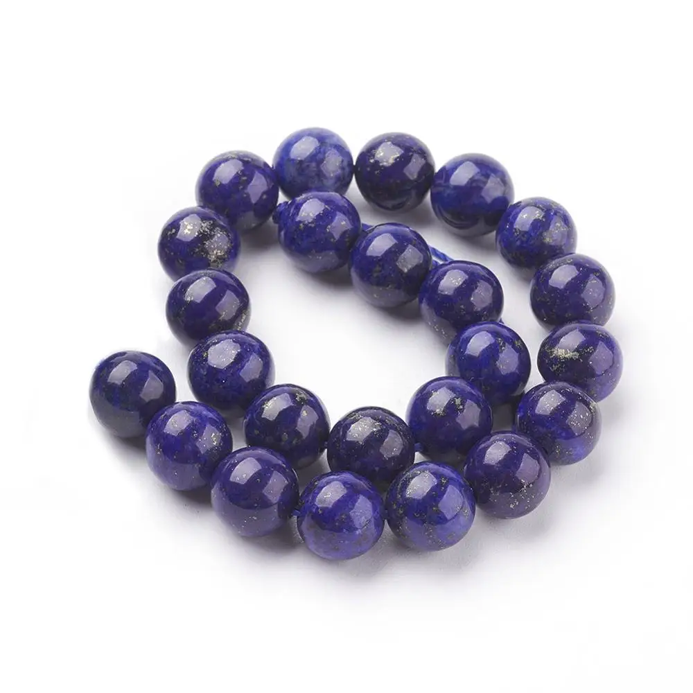

Pandahall 8mm Awesome Natural Lapis Lazuli Rough Stone Beads Strands