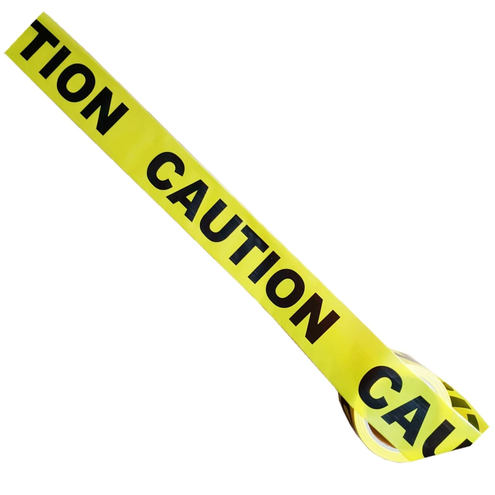 road barrier caution tape