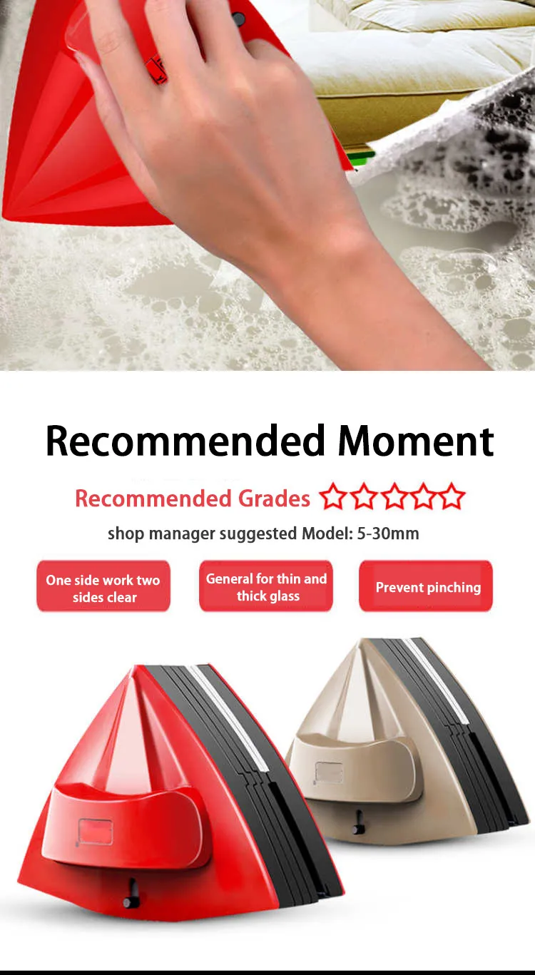 Adjustable Double Faced Window Cleaner For 5