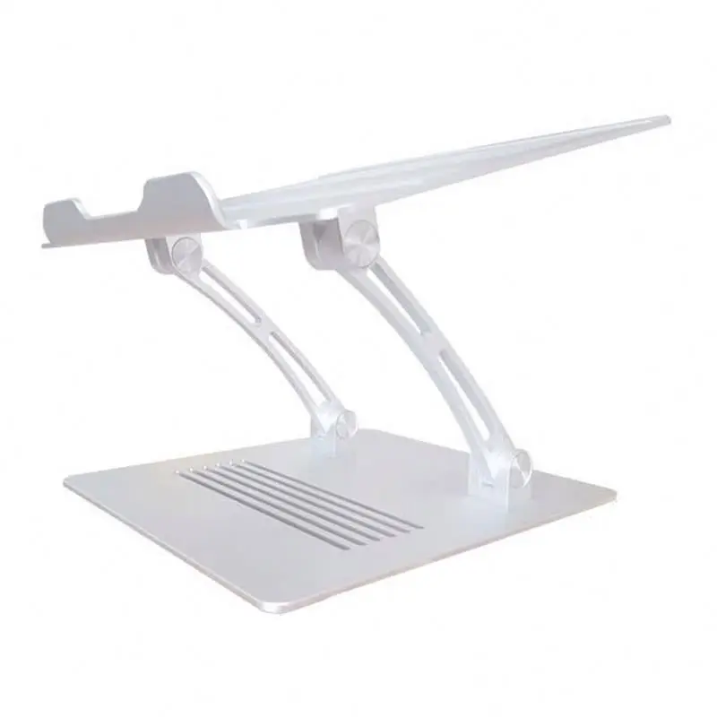 

Angle aluminum alloy portable desktop stand TOLag tablet holder, Silver