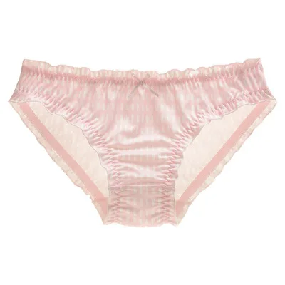 

XXF-12 Wholesale Fresh lovely printed milk silk low waist bread pants girl underwear Japanese style, Photo