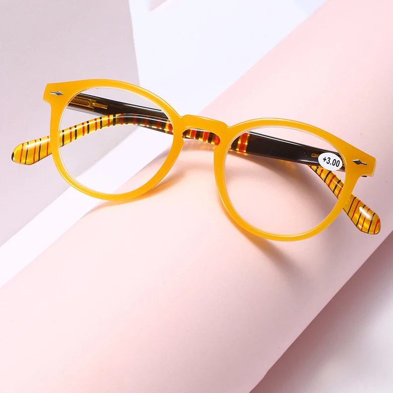 RD202310 Fashion Retro Anti Blue Reading Glasses Ladies Computer Prescription Glasses Frame 2024 TR HD Reading Eyeglasses Frame