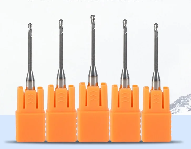 
4MM Tungsten Steel Long Neck Milling Cutter HRC55 