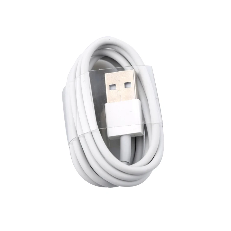 

promotion fast charging nylon braided light micro OD 3.8 usb cable for iphone, White/oem
