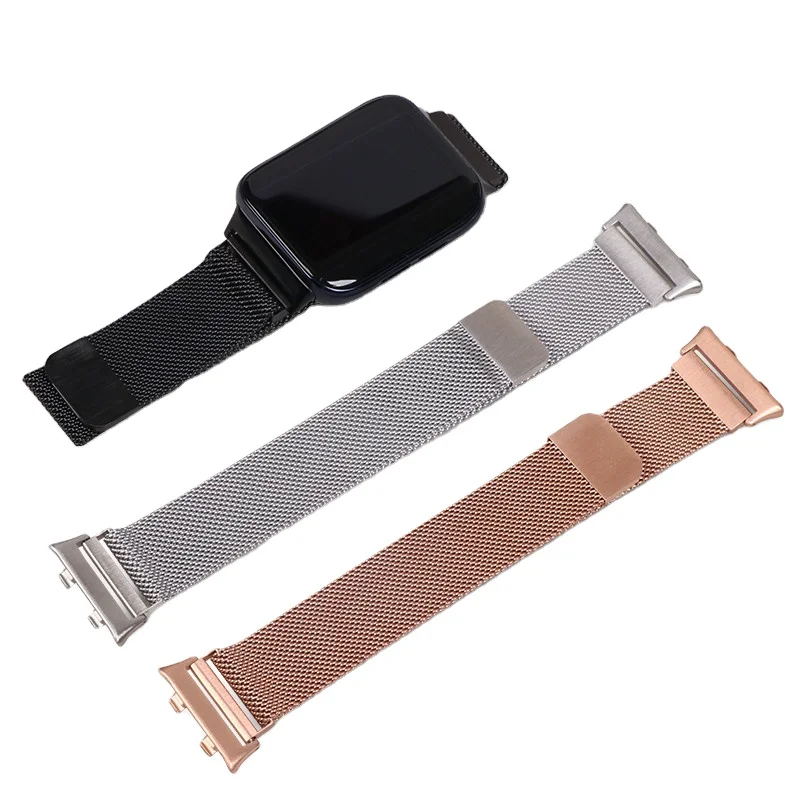 

smart watches men smart bracelet replacement band app a smartwatch battery smart watch t500 pro smart watch battery MILAN STRAP, Silver/black/rose gold/rich gold