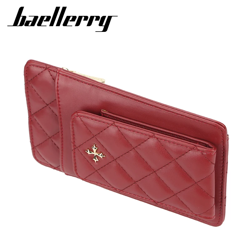 

Fashion women long clutch wallet baellerry brand wallet wholesale Lady mobile phone bags in stock, 5 different colos