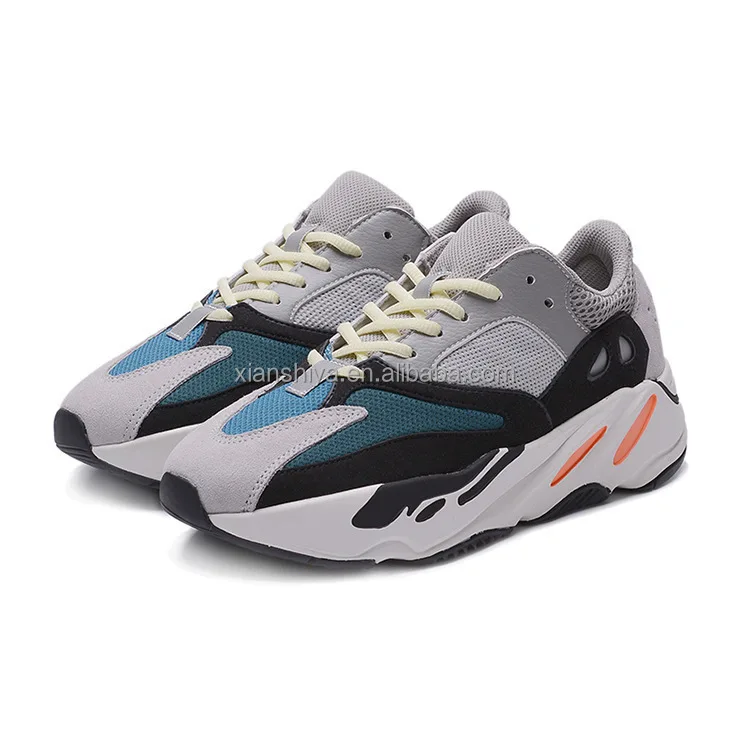 

2021 yezzy 350 Yeezy 700 Men Running Sneakers Women Sports Shoes reflect light LOGO, Gray, beige,camouflage