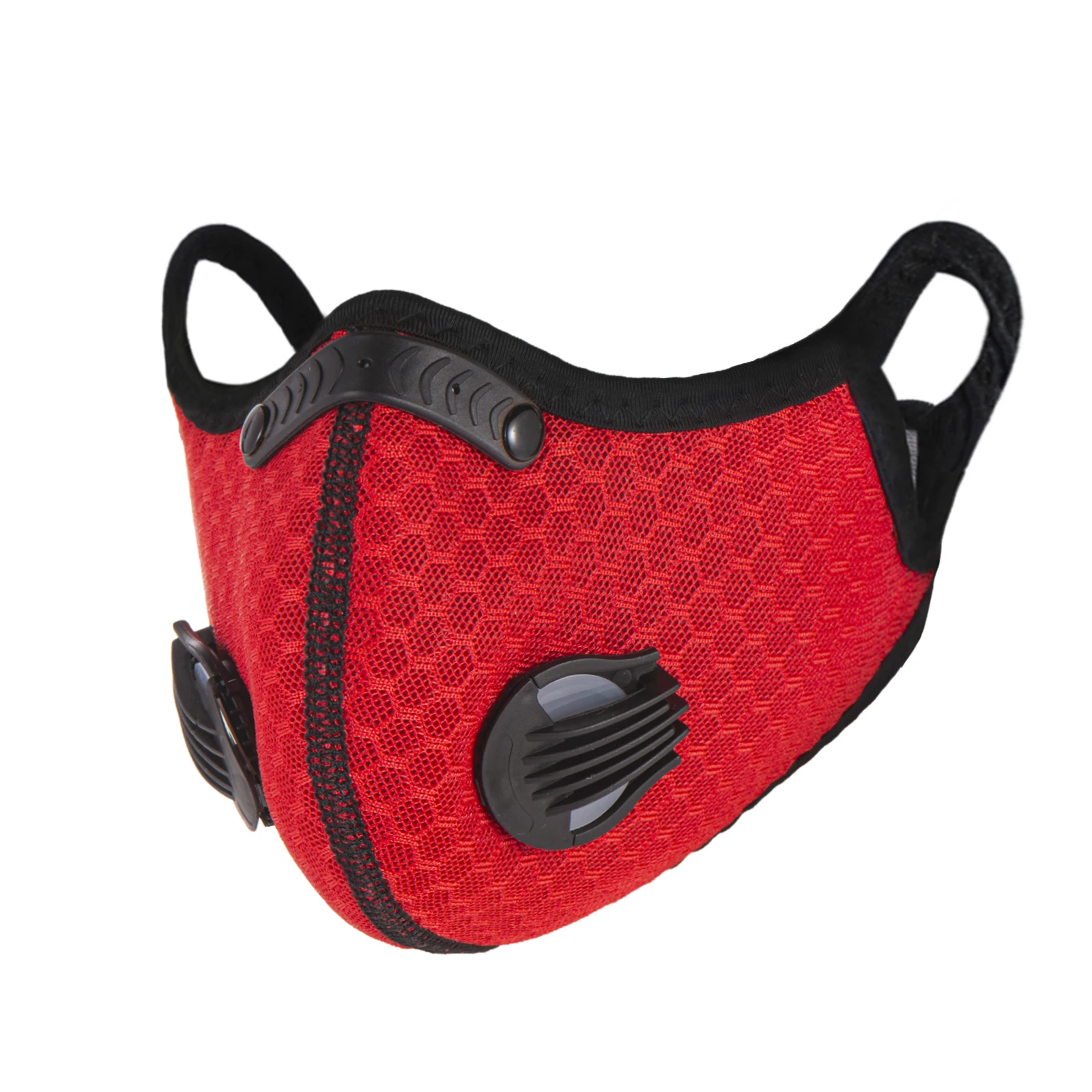 

Red Color PM2.5 Outdoor Cycling Sport Mask Face Cover Cover Hunting Equipment Activated Carbon Filter Bicycle Mask, Red colors(we also have other colors, check in my store)