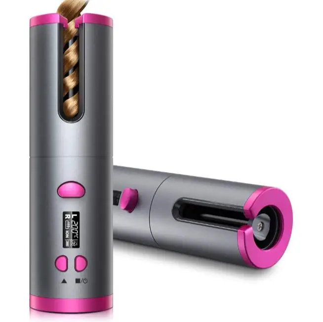 

Usb Cordless Automatic Wireless Rolling Hair Curler Machine