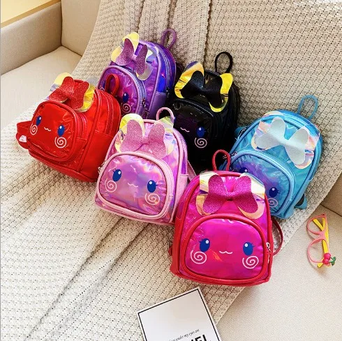 

Little Children Girl Backpack PU Material Bow Design