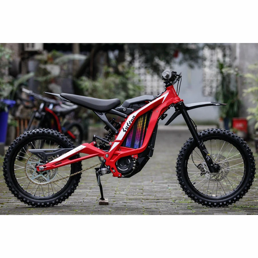 

SurRon Light Bee X E Motorcycle Adult Ebike 48V 25A 5400W Off-Road Mountain Electric Bike 2021 Surron With Pedals