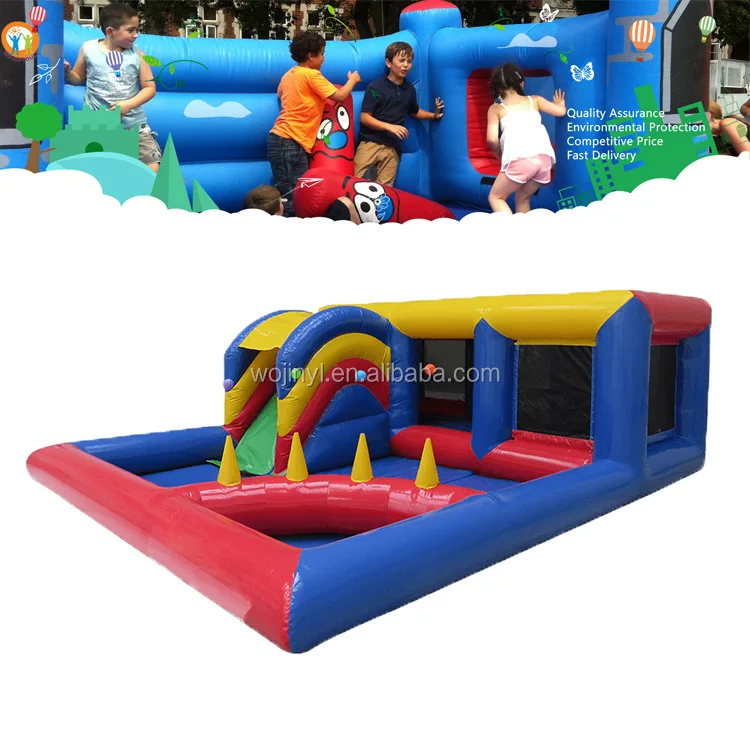 Jeux De Plein Air Pour Bebes Lit De Saut Avec Piscine A Boules Coulissantes Chateau Gonflable Maison A Rebond 19 Bon Marche Buy Combo Gonflable Adapte Aux Besoins Du Client De Glissiere De Videur Pour Des