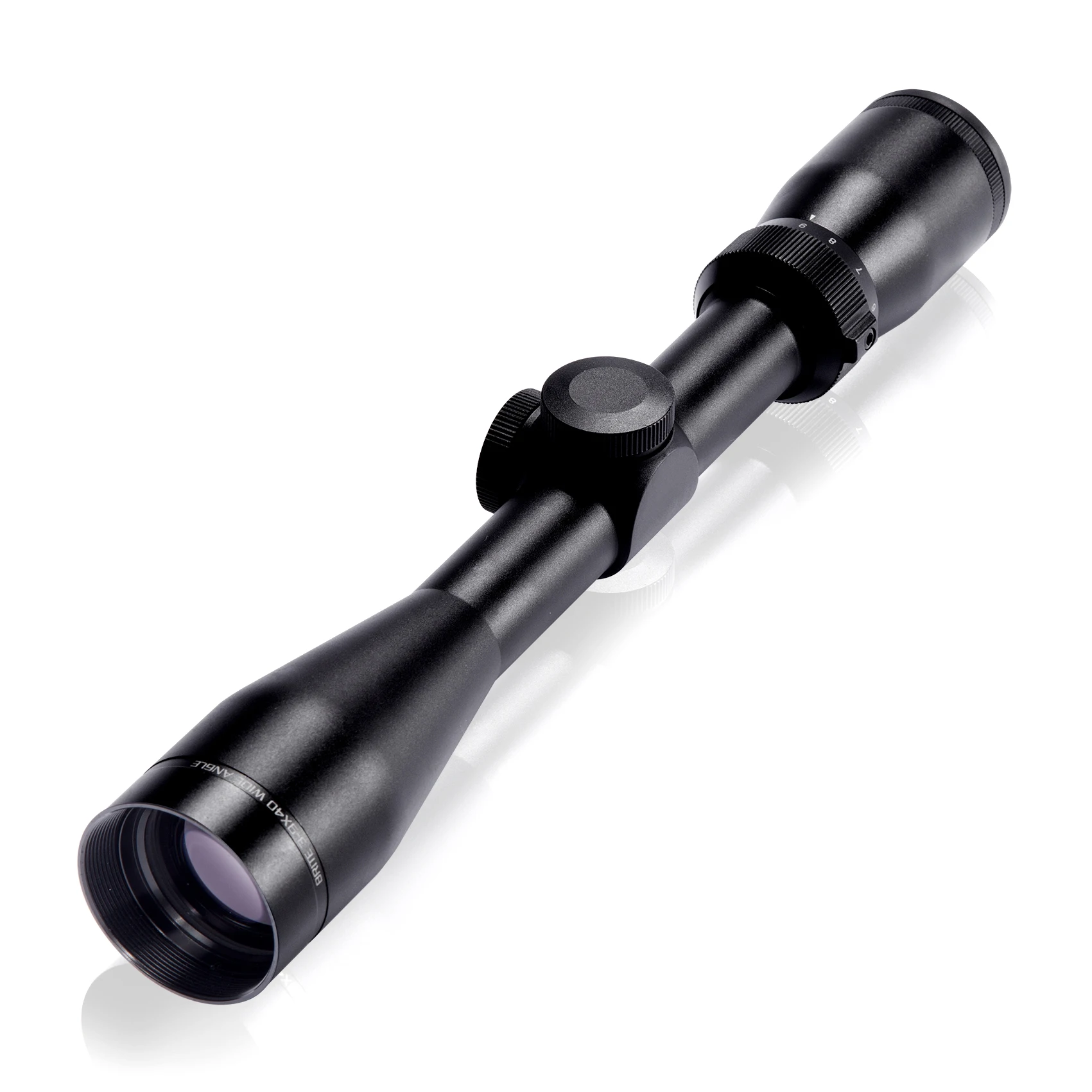 

Billings Popular Outdoor Hunting Optics 3-9x40 with Wide Angle Design Riflescope, Matte black