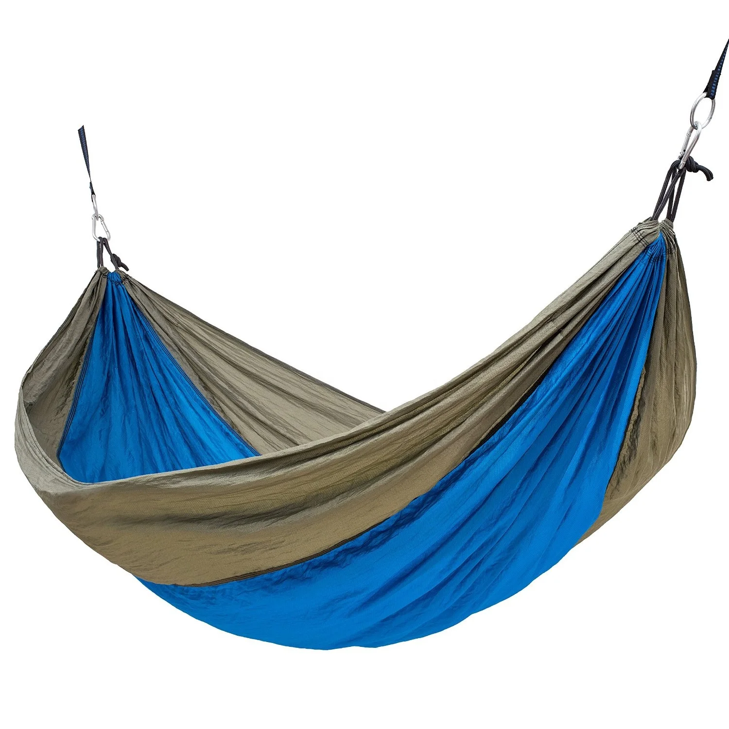 
Portable Ultralight 210T Nylon Hammock Outdoor Camping Hammock Compact Travelling Single and Double Hammock 
