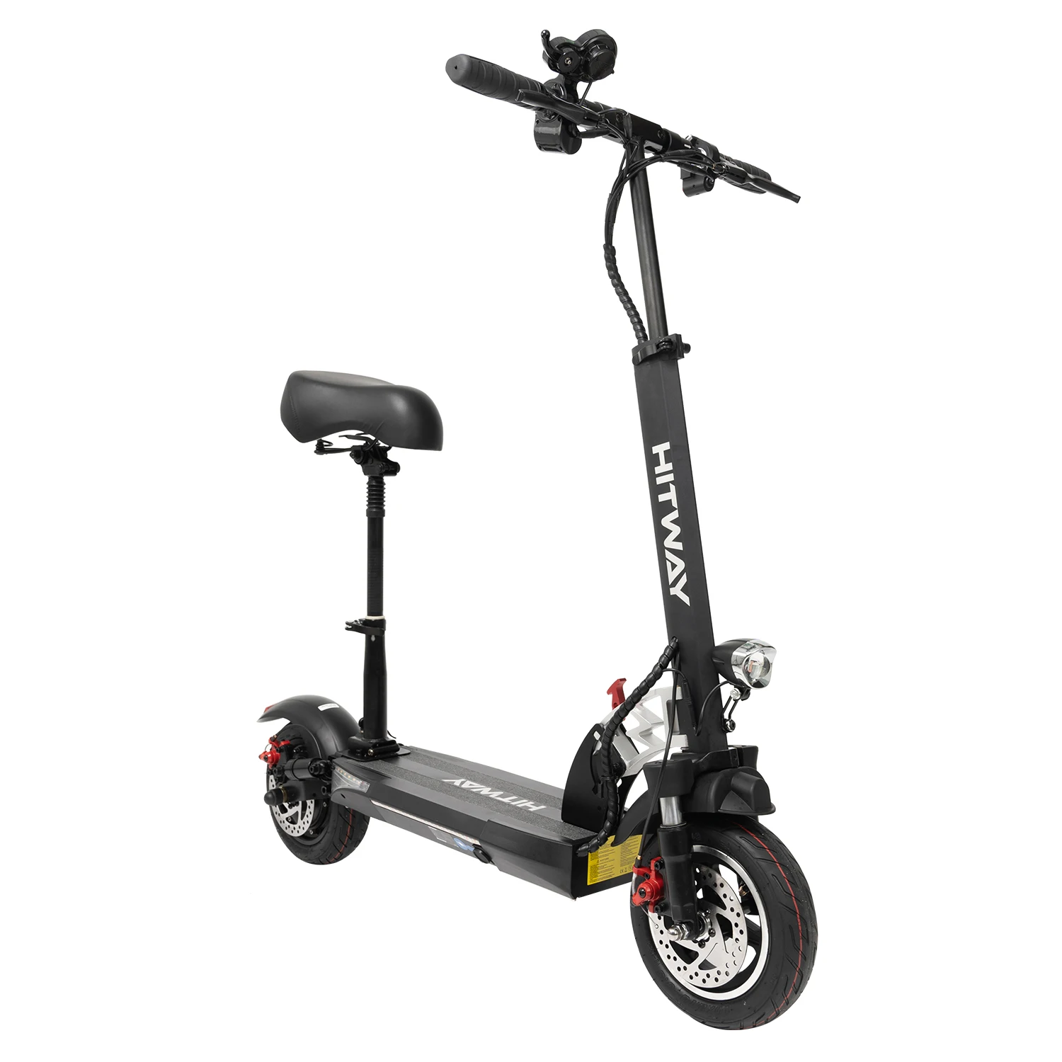 

EU warehouse stock 45km/h,10Ah big capacity 800W foldable high speed E-scooter with seat for Adult use