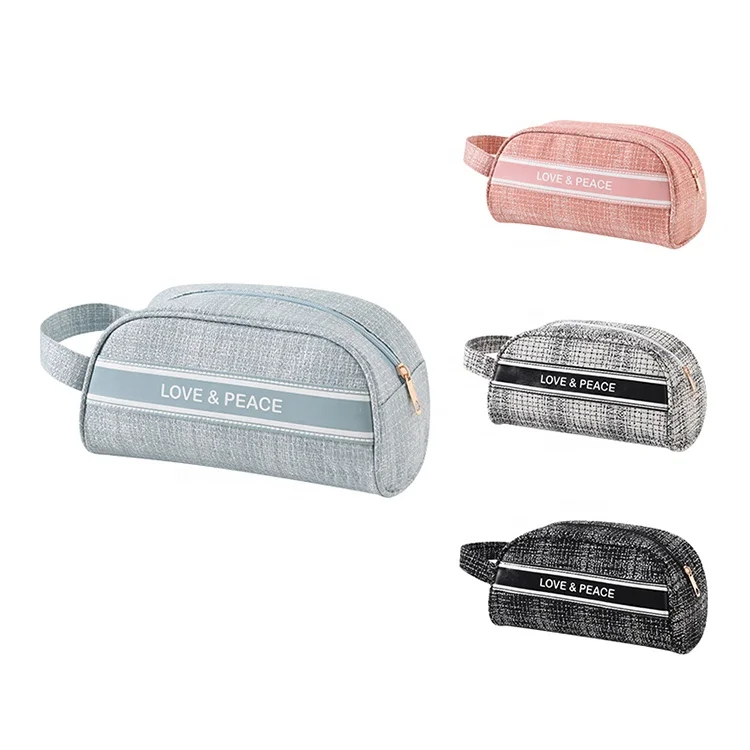 

Wholesale Custom Beauty Waterproof Makeup Bag Travel Portable Storage Bag Hand Wash Bag, Customized color