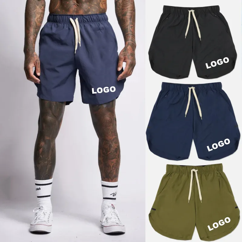 

Wholesale Fitness Sports Leisure Men Shorts USA UK Style Athletic Streetwear Shorts Outdoor Gym Jogger Mens Shorts, Black / blue/ green