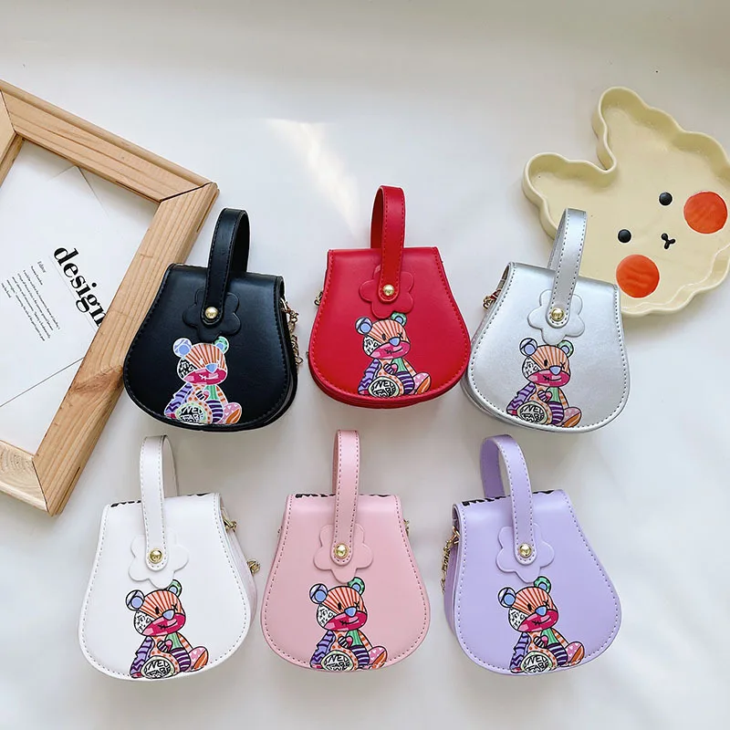 

handbags kids purses messenger bag, White, red, purple, black, silver, pink