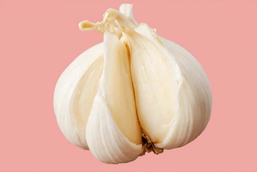 Multiple peeled garlic cloves in small bowl