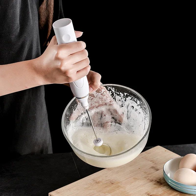 

LMK155 Household Multifunctional Whisk Automatic Handheld Coffee Milk Frother USB Rechargeable Electric Egg Beater
