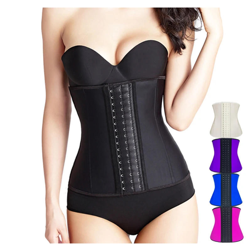 

Colombian Women Private Label Plus Size Latex Waist Trainer Corsest, As shown