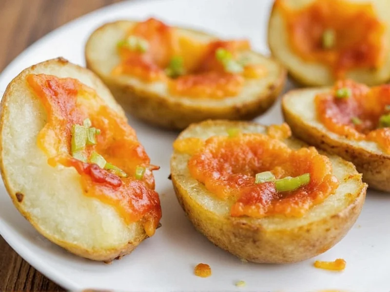 homemade potato skins