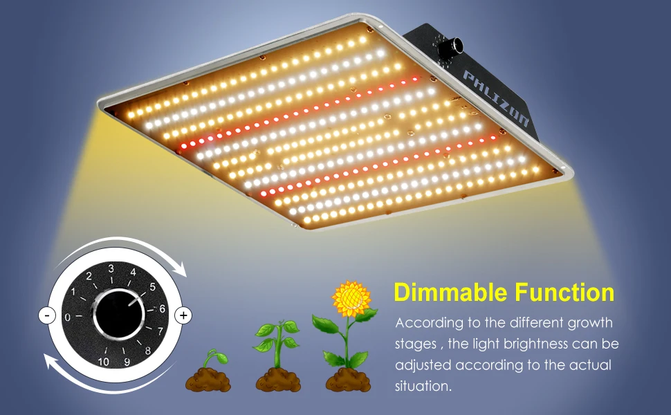 Phlizon 100w Led Grow Light Kit Grow Room Horticulture Plant Growing
