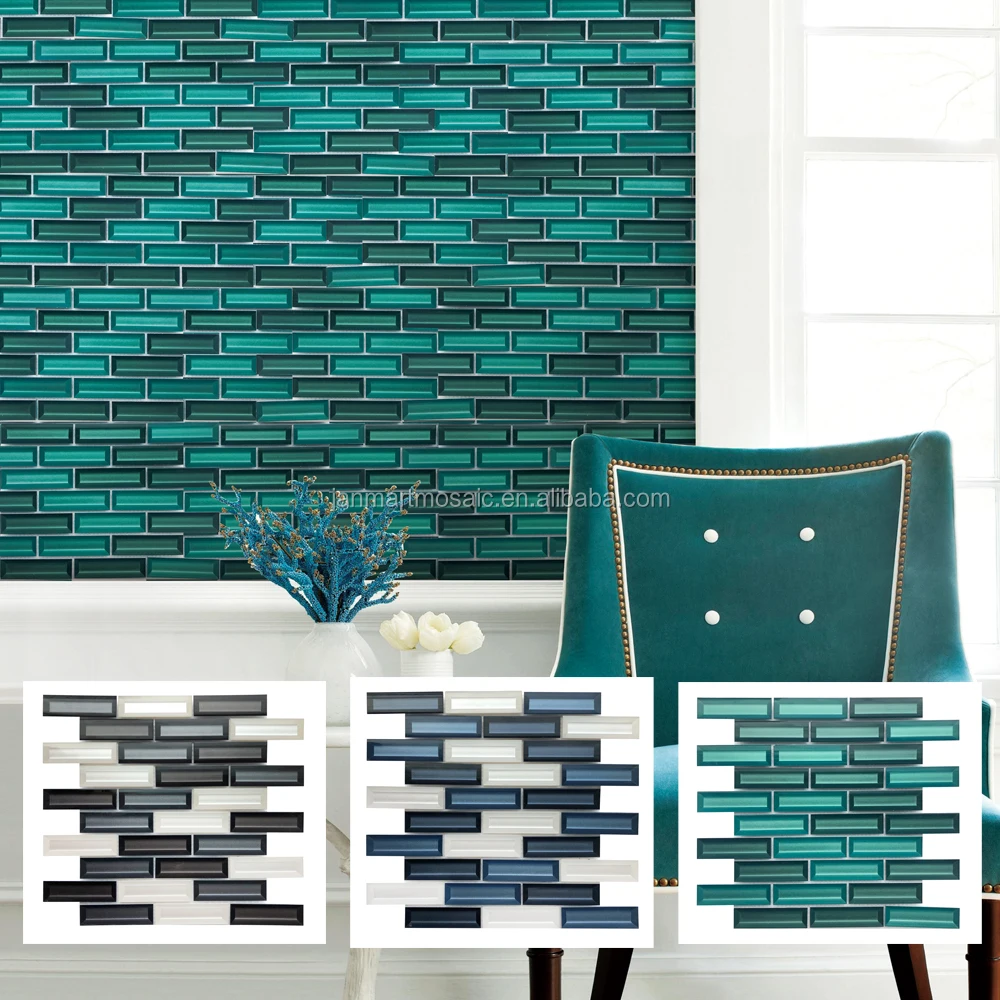 Factory Price Bathroom Panel Green Mosaic Glass Floor Tiles Mosaic Decorative Wall Tile New Beveled Glass Mosaic Tiling Buy Glass Mosaic Tiling Mosaic Glass Tiles Mosaic Product On Alibaba Com