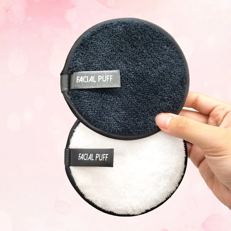 

New Arrival Makeup Remover Pads Washable Puff Cleaning Sponge for Face Wash Scrub Facial Sponge Cleansing, Multiple colors