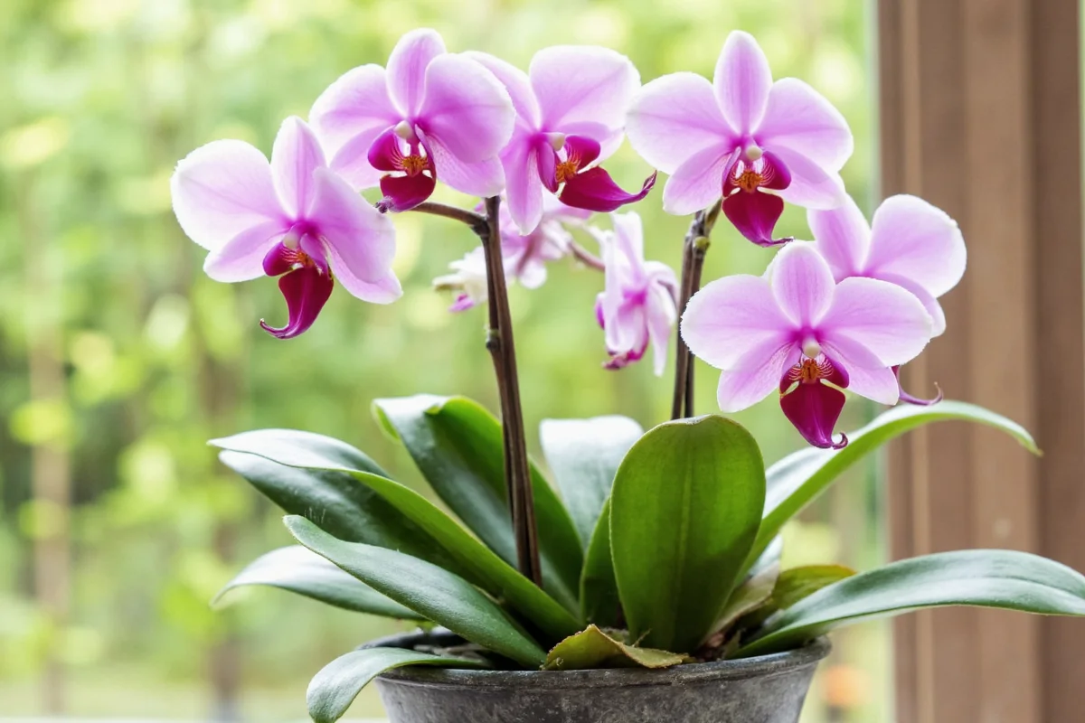 how much water does an orchid plant need