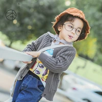 

Wholesale casual cotton button toddler cardigan Children boys girls' sweaters