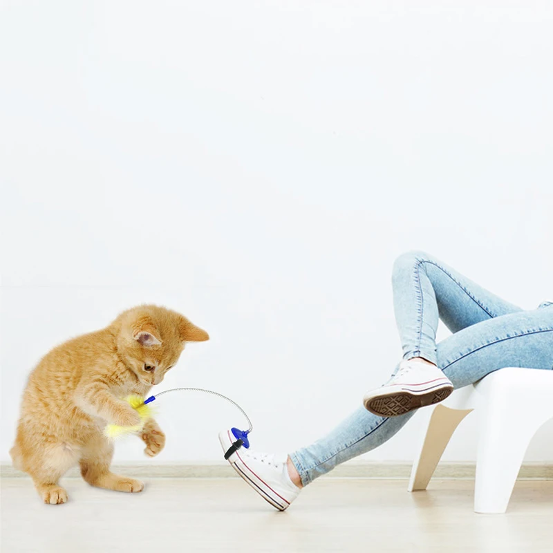 

Cat Teaser Christmas Interactive Toy For Automatic Chic Cat Teaser Christmas