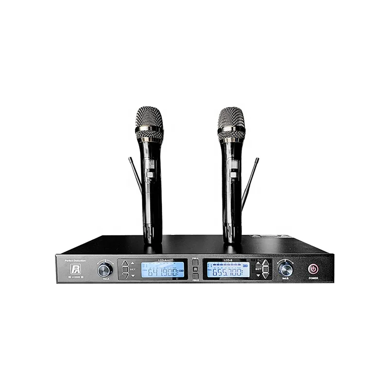 

PH J-3300 factory direct UHF professional high quality short outdoor delay diversified wireless microphone