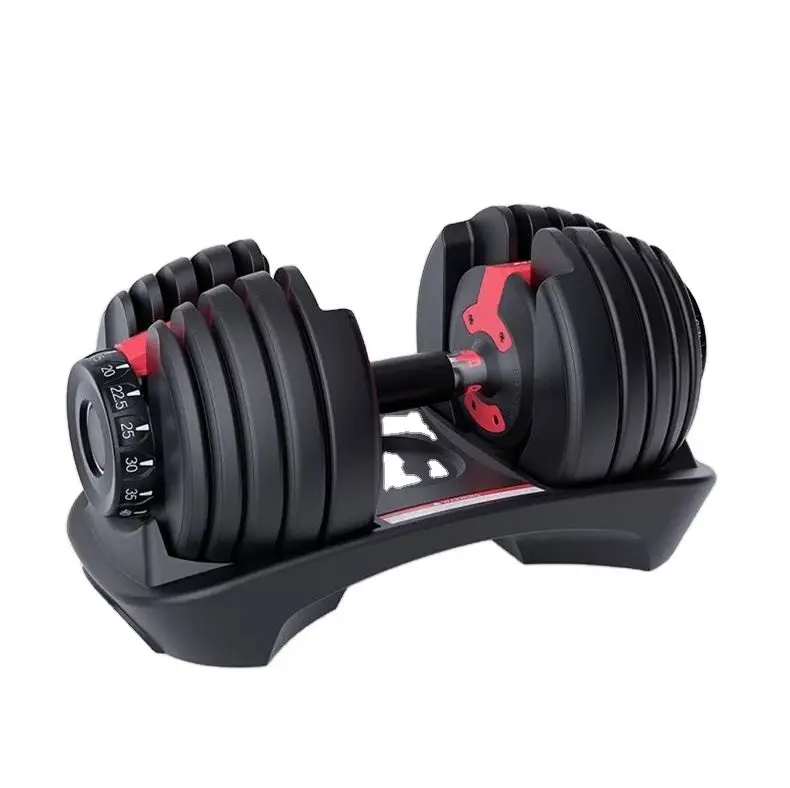 

Fitness Equipment 24Kg 52.5Lb Unisex Set Adjustable Gym Barbell Plates Body Workout Adjustable Dumbbell 24Kg, Optional