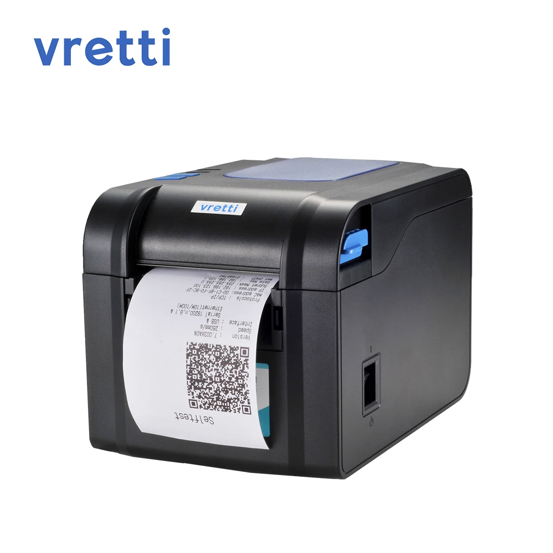 

Popular 80mm thermal sticker printer product label printer with blue tooth usb interface