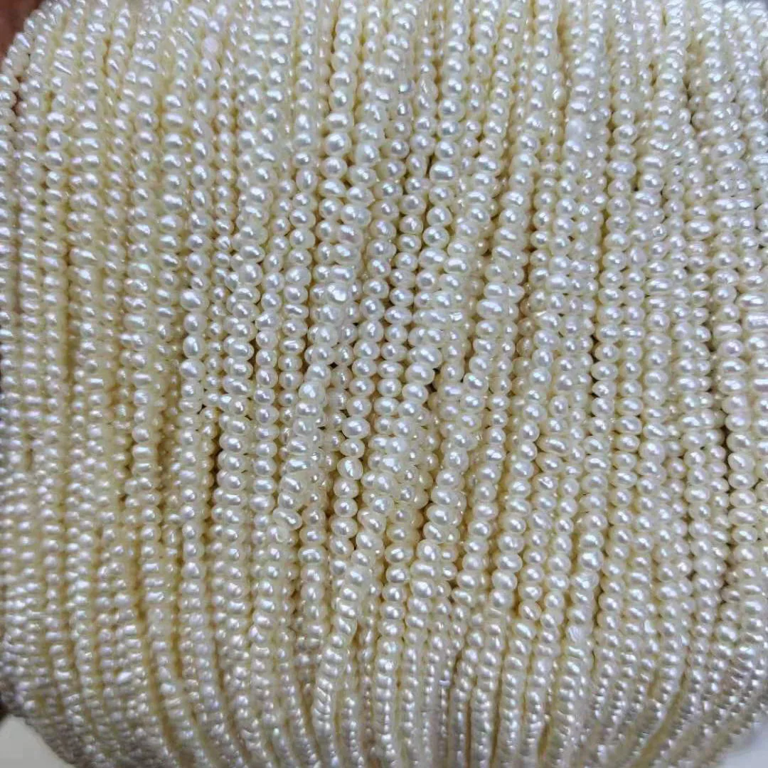 

38 cm 2-2.5 mm mini loose pearl wholesale freshwater pearl in strand -AA grade