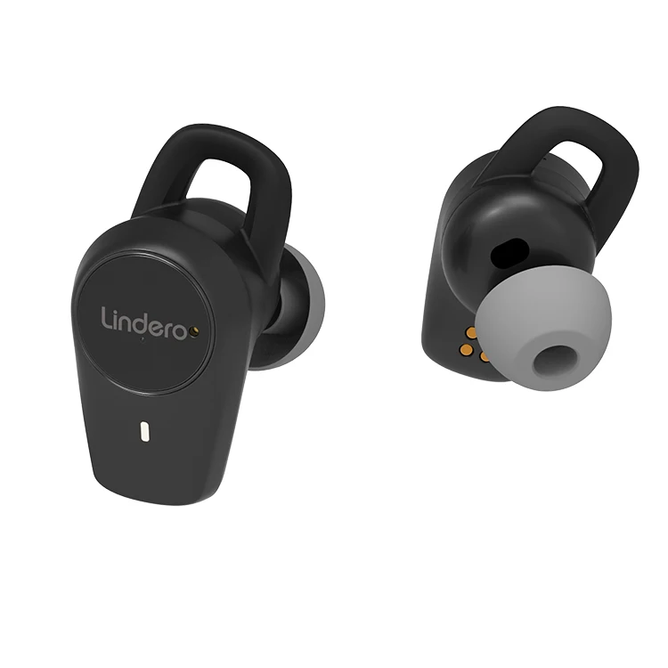 

Lindero H28 Amazon Top Seller China Factory Direct Wholesale Price Wireless BT 5.2 earphone TWS & ANC Headphone qcc3040