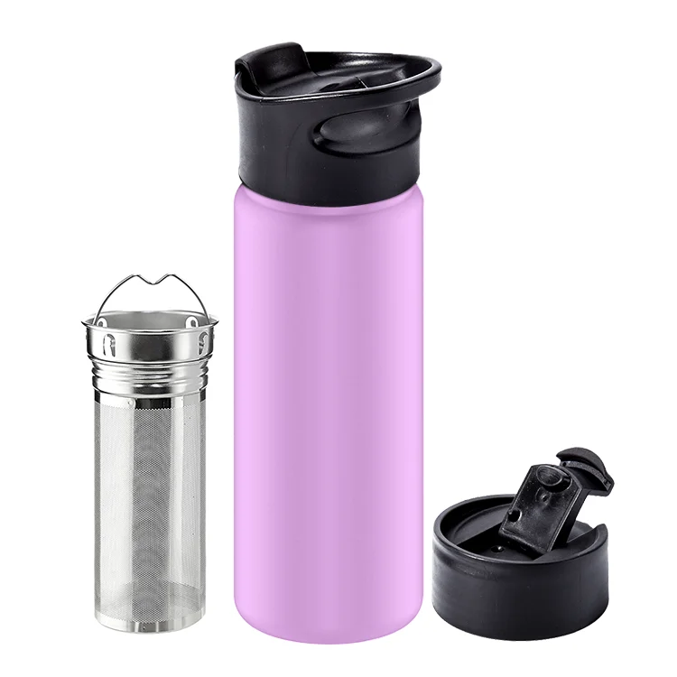 

Amazon Top Sell 500/750ml Colorful Drinkware big mouth double wall vacuum insulate Stainless Steel water bottle