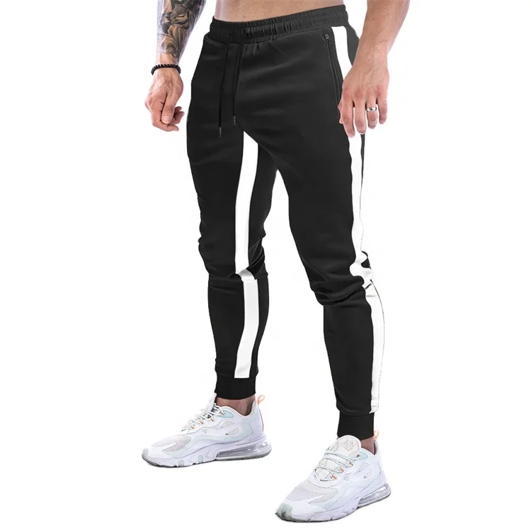 

solid OEM logo custom men's sports American fitness joggers training tapered sweatpants gym workout track pants pant